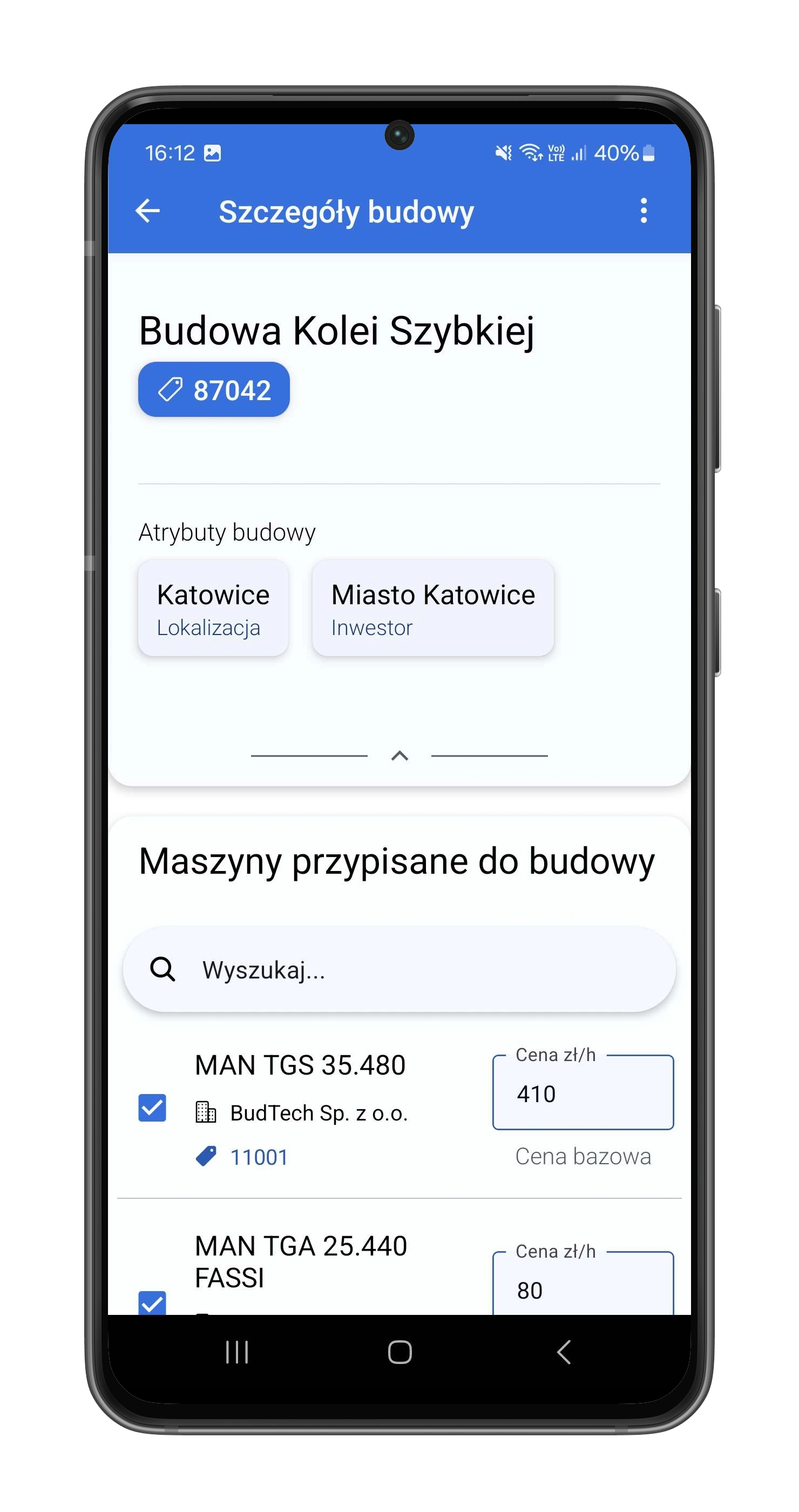 Szczegóły budowy